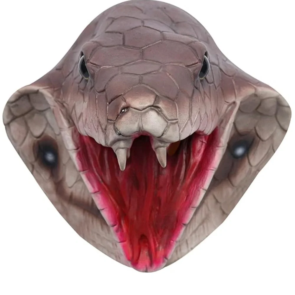 Realistic Cobra Mask - Animal Snake